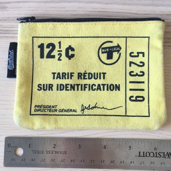 ✅ Trouvaille – MTL Retro Bus Pass change purse - Picture 3 of 4